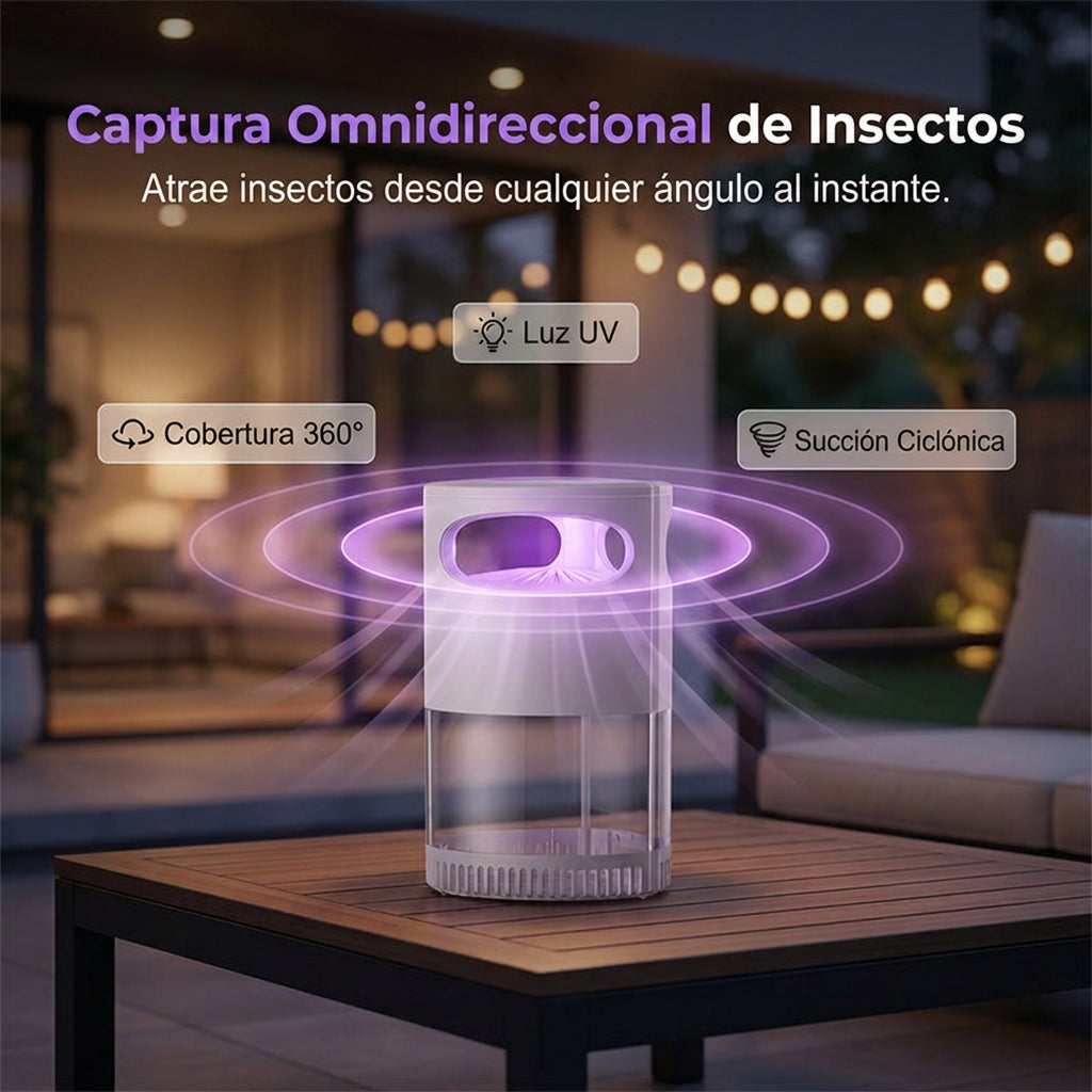 Lámpara antimosquitos UV Ubilio TrapLux
