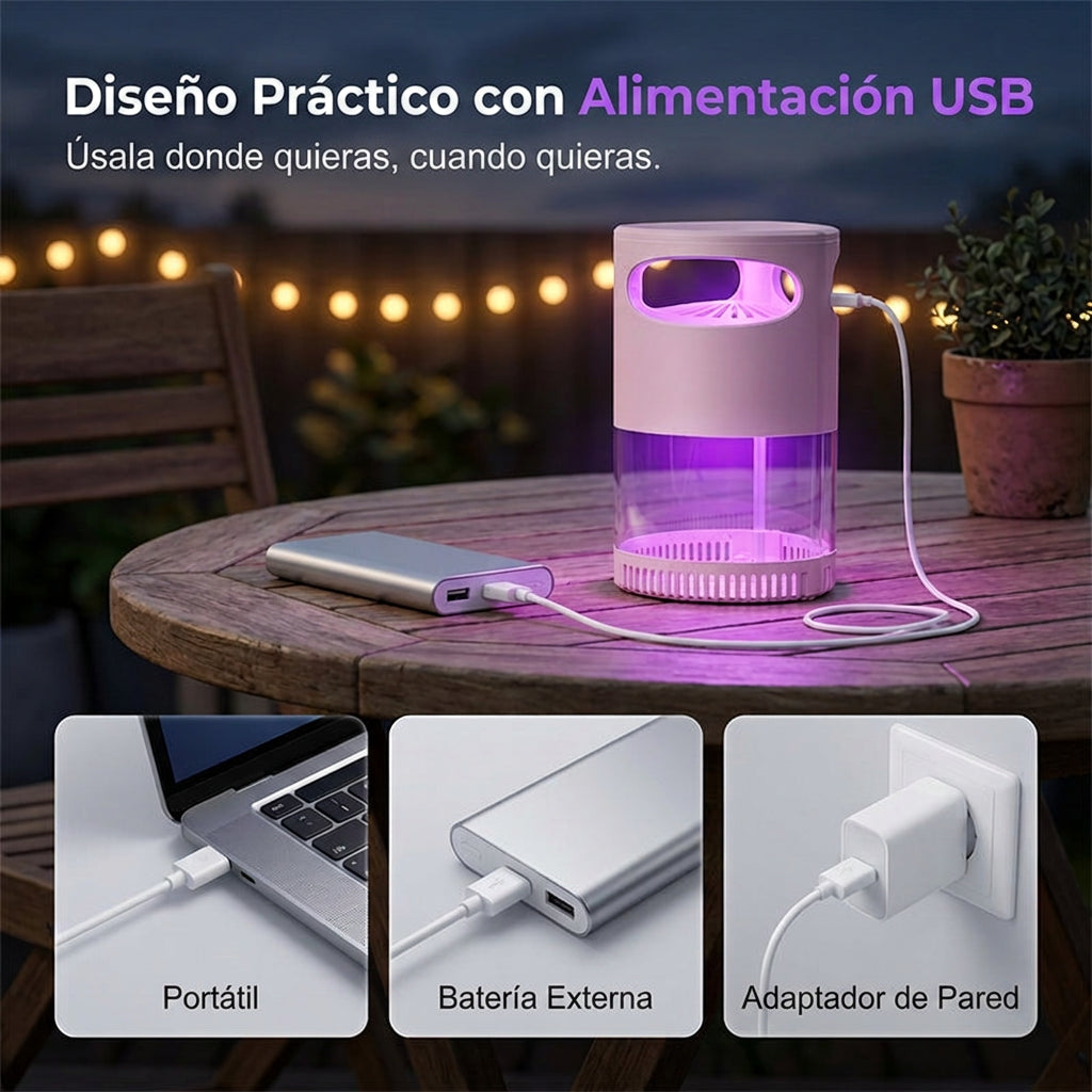 Lámpara antimosquitos UV Ubilio TrapLux